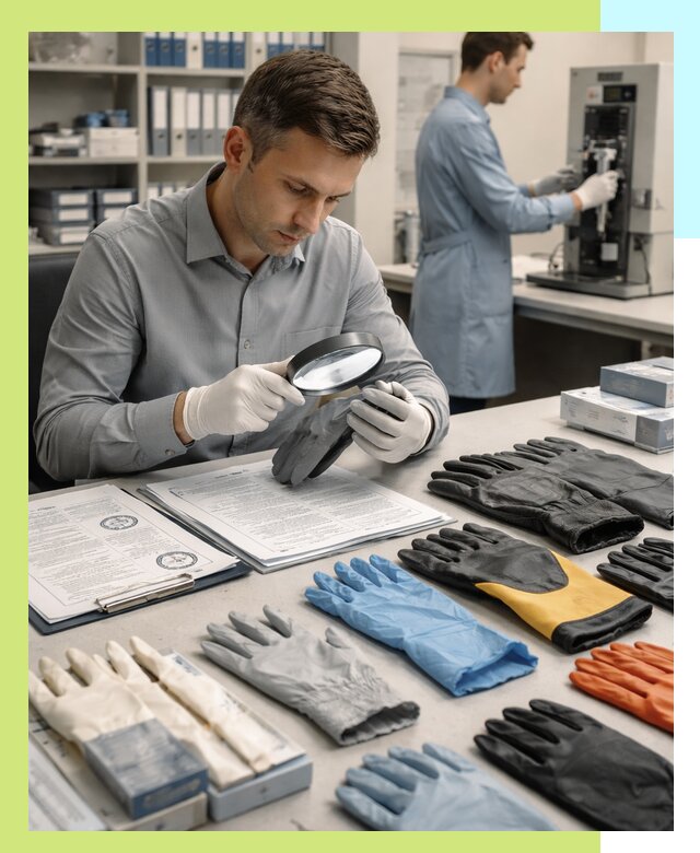 Сертификация перчаток и средств защиты продукции в Таганроге