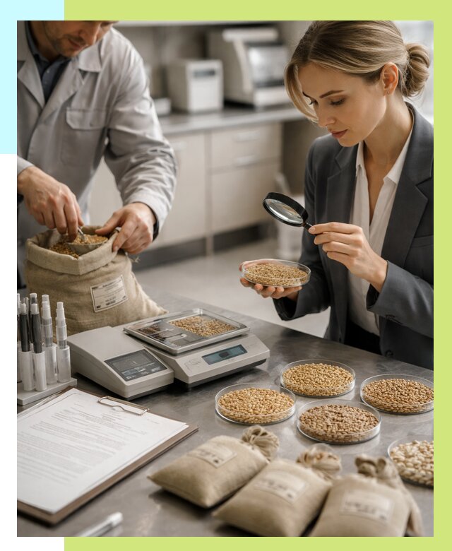Сертификация зерна в Таганроге по цене от 15272 р. | Алешин-Тгн