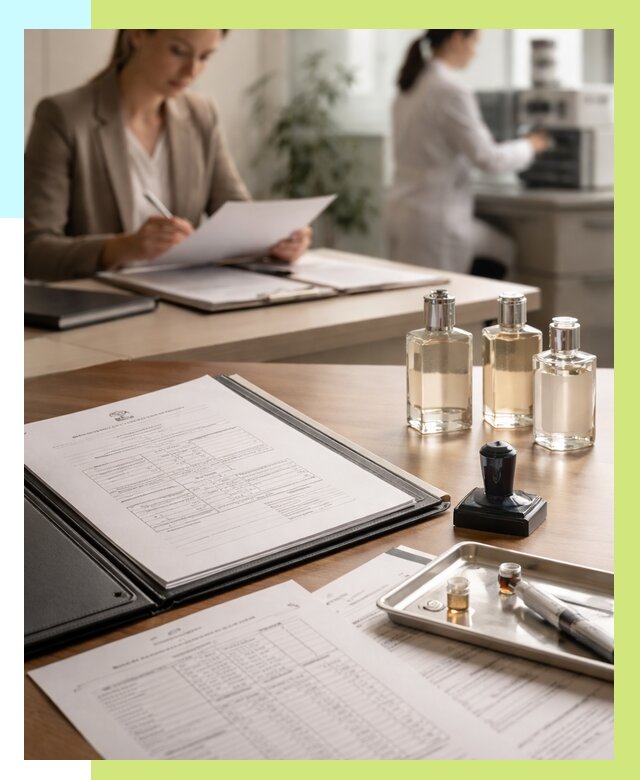 Сертификация парфюмерии в Таганроге от 15272 р. | Алешин-Тгн