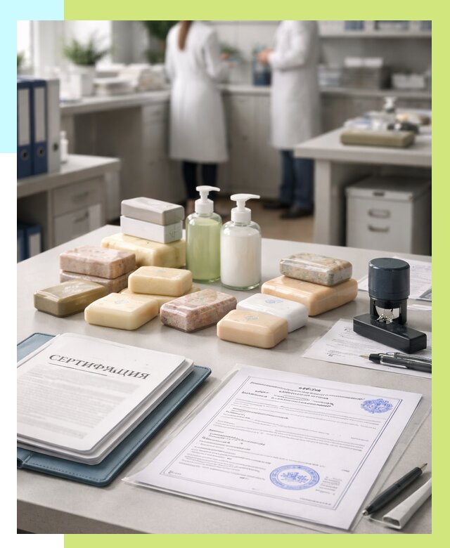Сертификация мыла и сертификат на мыло в Таганроге от 12217 | Алешин-Тгн