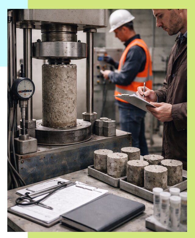 Сертификация бетона в Таганроге от 30543 р. сертификат | Алешин-Тгн