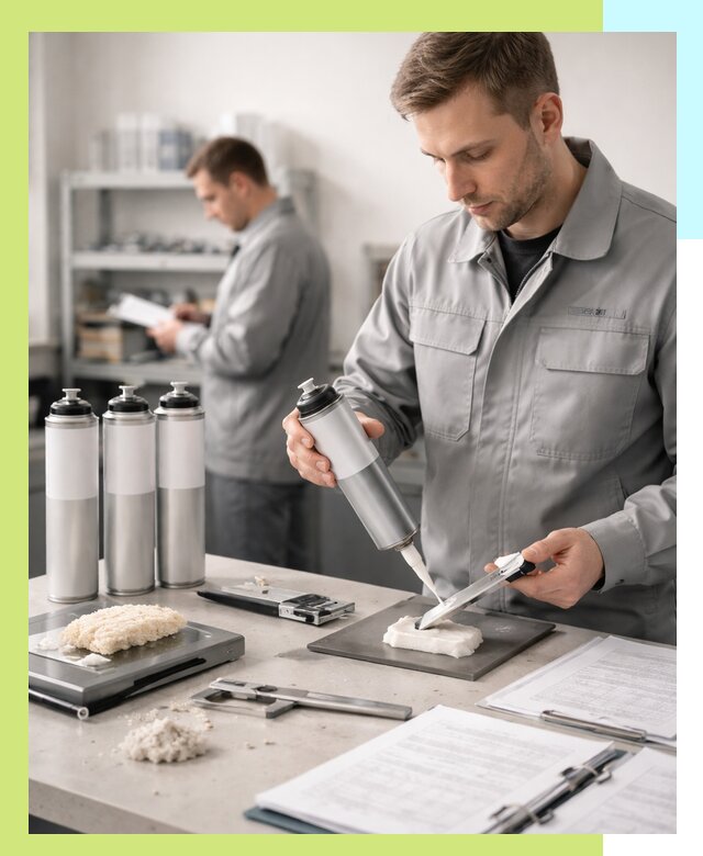 Сертификация монтажной пены и соответствие стандартам в Таганроге