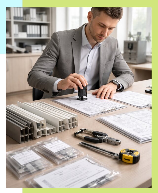 Сертификация ПВХ продукции в Таганроге от 8654 р., Алешин-Тгн