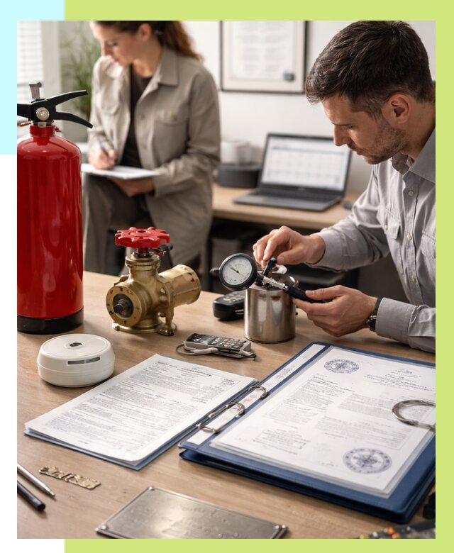 Сертификация пожарного оборудования в Таганроге от 15272 р.|Алешин-Тгн