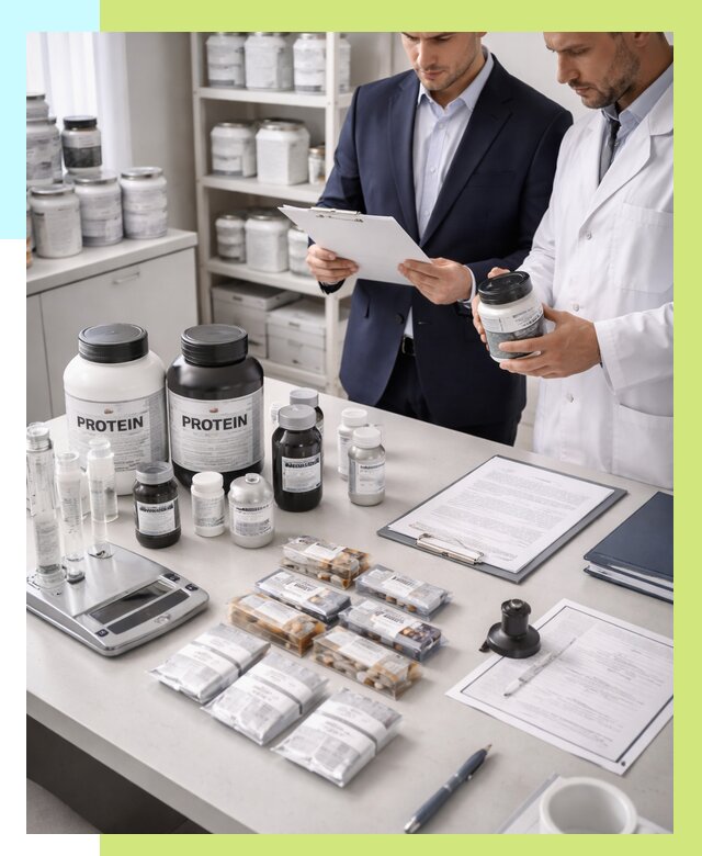 Сертификация спортивного питания в Таганроге от 15272 р., Алешин-Тгн