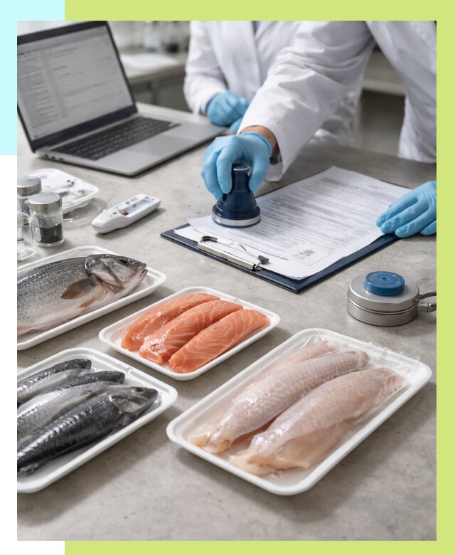 Сертификация рыбы и сертификат в Таганроге от 15272 р. | Алешин-Тгн