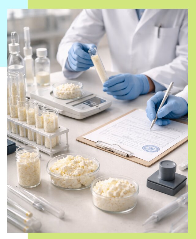 Сертификация творога в Таганроге от 12217 р. под ключ | Алешин-Тгн