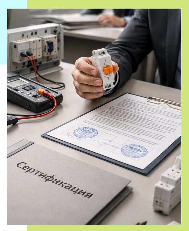 Сертификация выключателей под ключ в Таганроге от 15272 р. | Алешин-Тгн