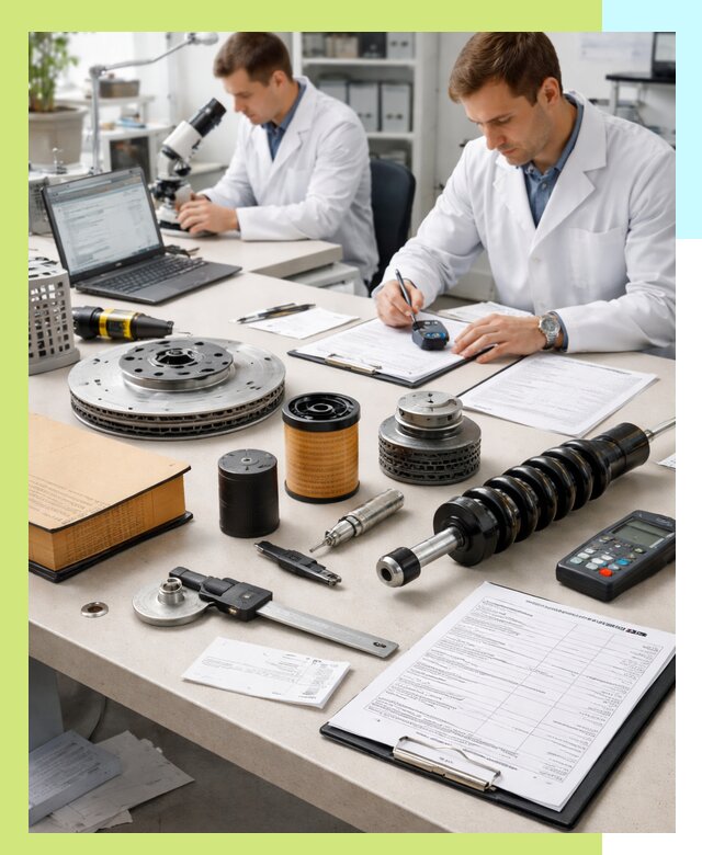 Сертификация автозапчастей и комплектующих в Таганроге по ГОСТ