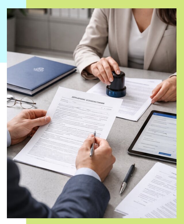 Декларация ГОСТ Р в Таганроге от 8654 р оформить в Алешин-Тгн