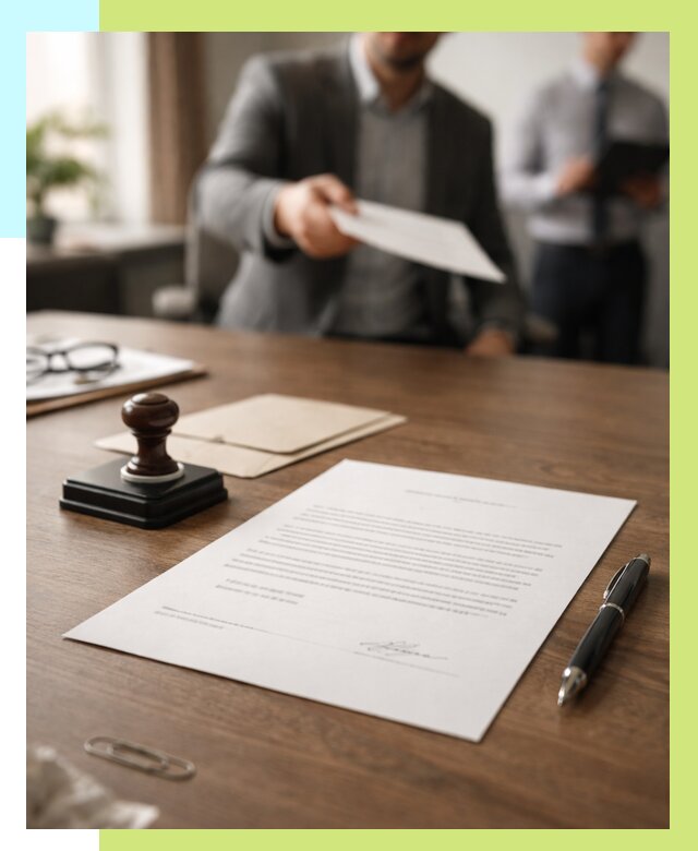 Отказное письмо по сертификации в Таганроге от 3563 р. | Алешин-Тгн