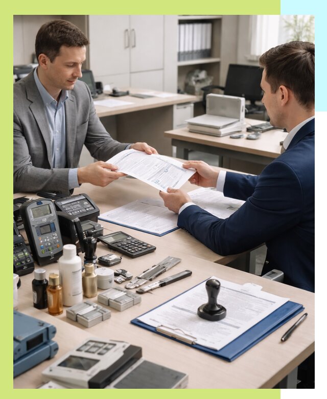 Оформление и получение заключения РЧЦ для оборудования в Таганроге