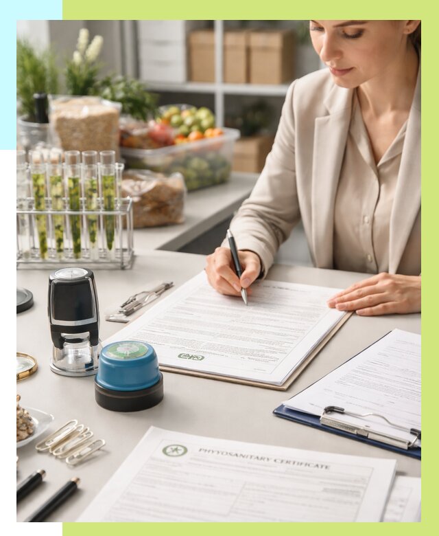 Фитосанитарный сертификат оформить в Таганроге от 4581 р. | Алешин-Тгн