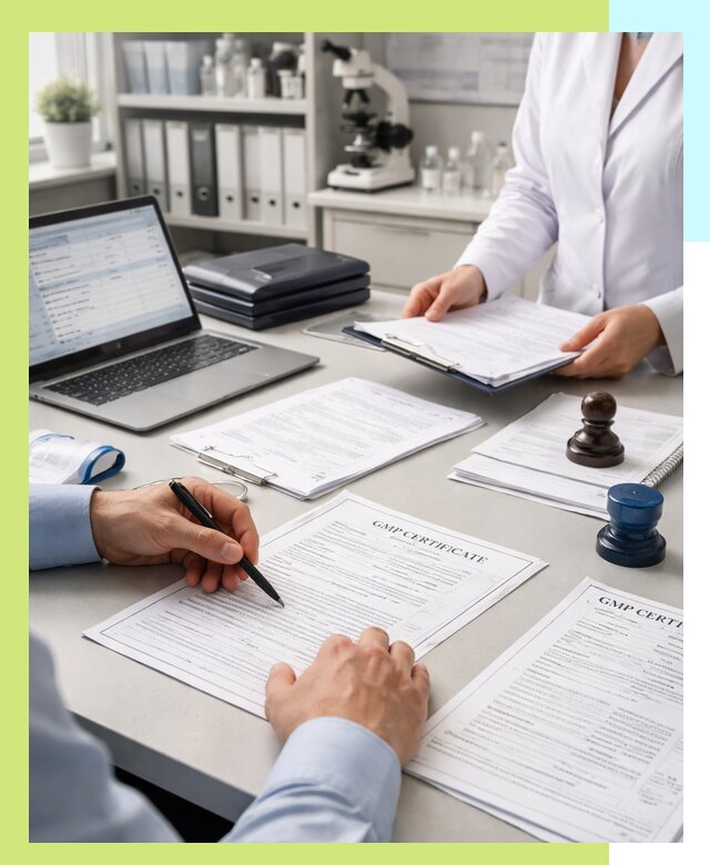 Оформление сертификата GMP в Таганроге для фармпроизводства