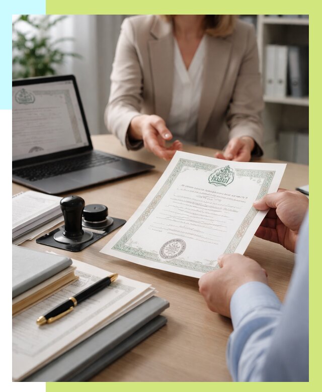 Халяль сертификат в Таганроге, получить от 15272 р. | Алешин-Тгн