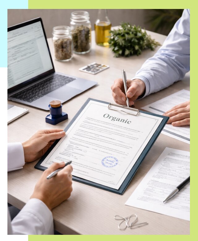 Оформление сертификат органик в Таганроге от 30543 р. | Алешин-Тгн