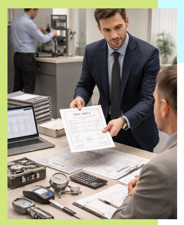 Выдача сертификата ISO 10012 по требованиям метрологии в Таганроге